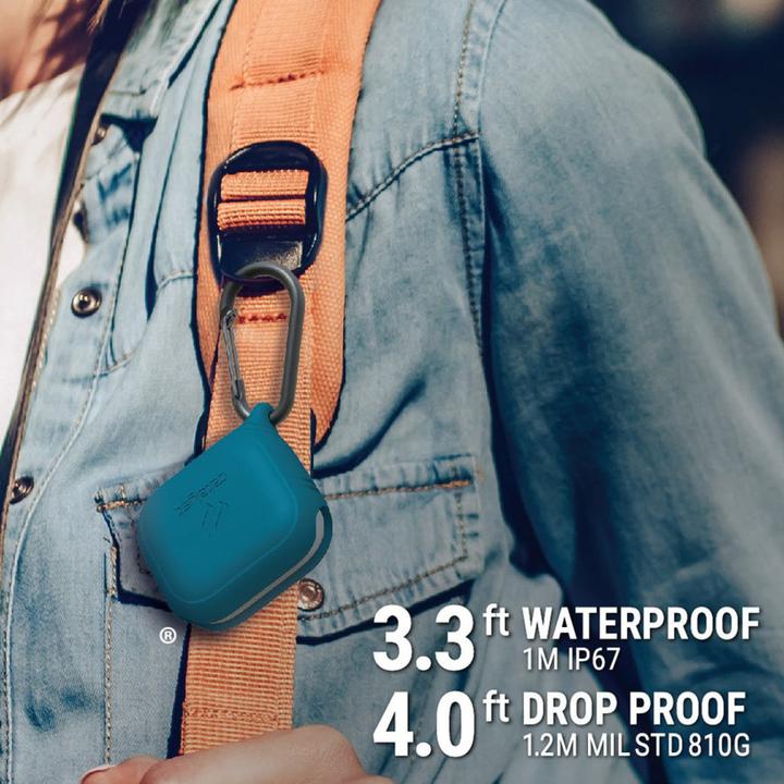 Actual product image Catalyst AirPods 3rd Gen. Waterproof Case Marine Blue (Headphone sleeve)