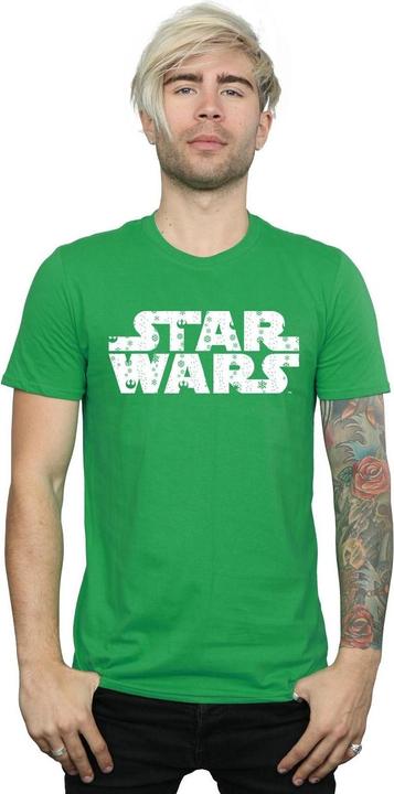 Produktbild Star Wars Christmas Logo TShirt (S)