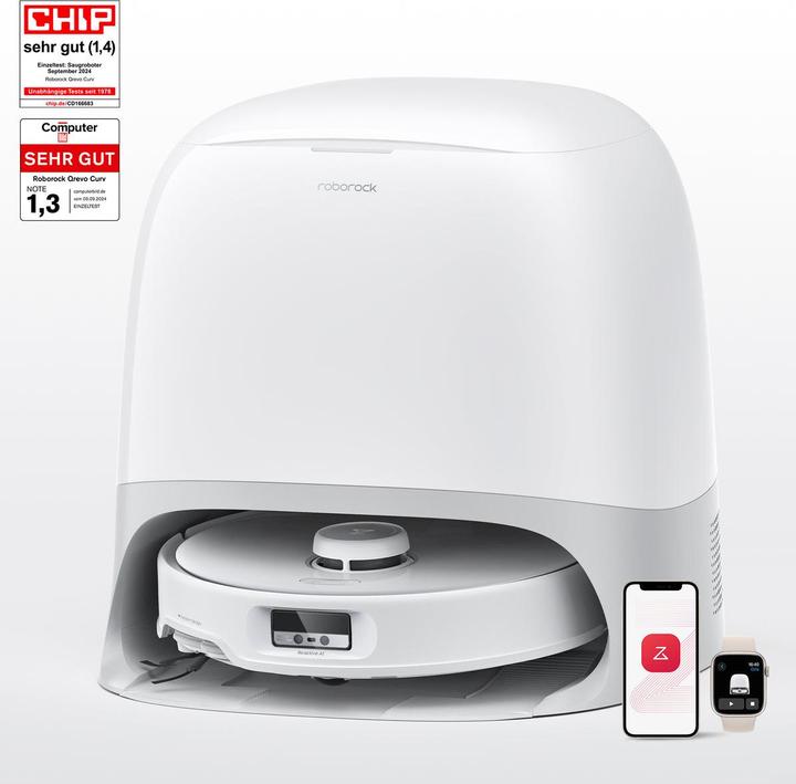 Image du produit Roborock Qrevo Curv (Robot vacuum)