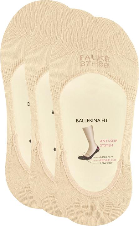 Actual product image Falke Step 3-Pack Women No Show Socks (37 - 38)