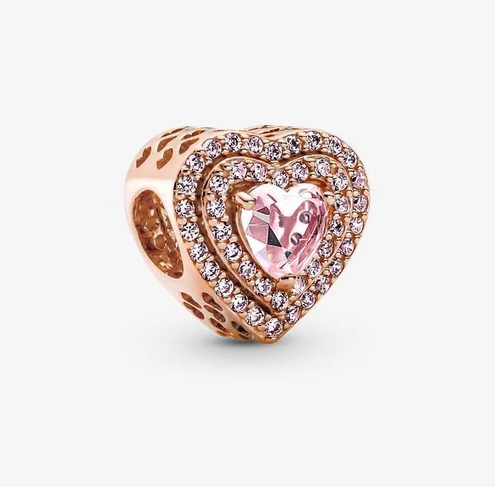 Produktbild Pandora Herz Rose Charms/Beads (Silber, Metalllegierung)