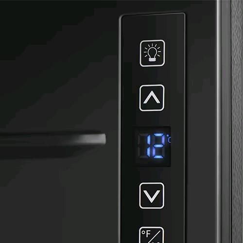 Image du produit Hisense RW12D4NWG0 cave à vin avec compresseur Installation gratuite Noir 30 bouteilles