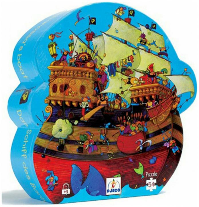 Djeco Puzzle Le bateau de Barbarossa (54 pièces)