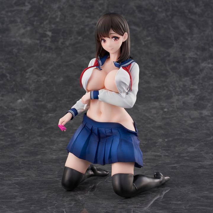Actual product image Sentinel Tomoe Sasamori Illustration statuette PVC Aoi Shirasagi 20 cm