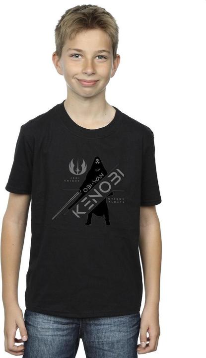 Image du produit Star Wars - T-shirt OBI-WAN KENOBI JEDI KNIGHT - Garçon (152, 158)