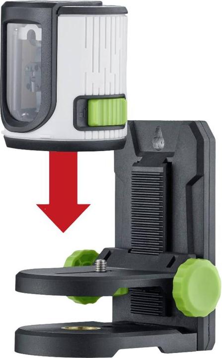 Actual product image Laserliner EasyCross-Laser Green Set Cross line laser self-levelling