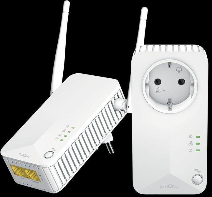 Produktbild Strong Powerline Wi-Fi 600 Kit EU V2 2er-Pack (600 Mbit/s)