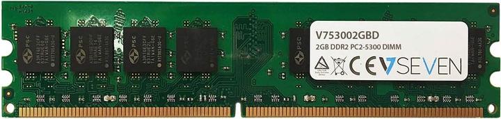 Image du produit V7 V753002GBD (1 x 2GB, 667 MHz, DDR2-RAM, DIMM)