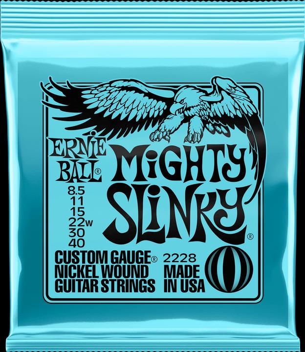 Ernie Ball Mighty Slinky (6 x, Chitarra elettrica, 0.04")