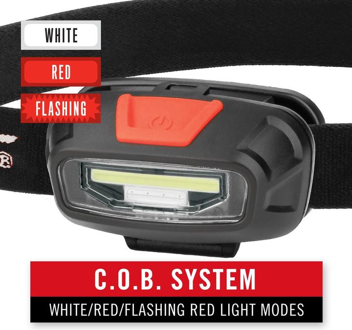 Actual product image Coast FL13 headlamp 255 lumen with red & white light (255 lm)