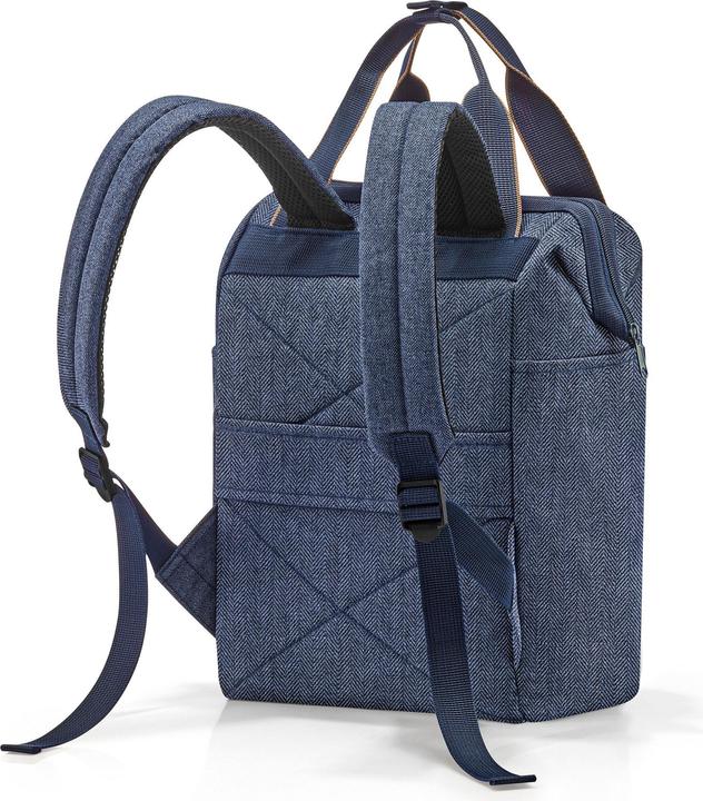 Immagine prodotto reisenthel Zaino Allrounder R a spina di pesce Blu scuro (12 l)