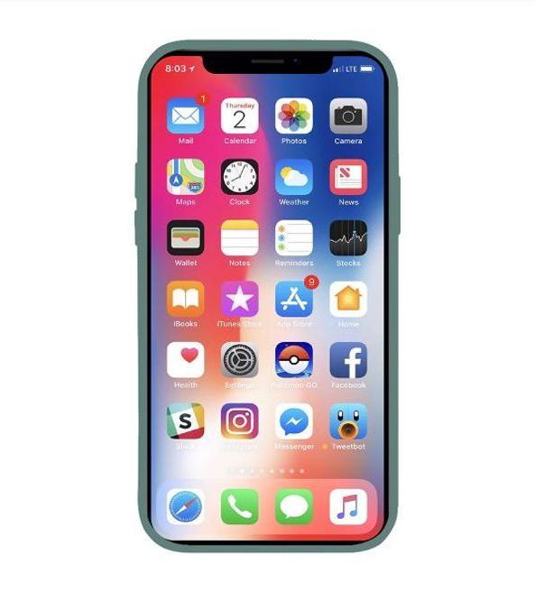 Immagine prodotto MU Classic Serie di casse in silicone liquido (Apple iPhone 12 Pro Max)