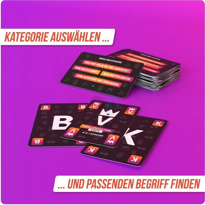 Actual product image Denkriesen DENRKIESEN - STADT LAND VOLLPFOSTEN® - The card game - 70/80/90 EDITION - "Everything used to be (German)
