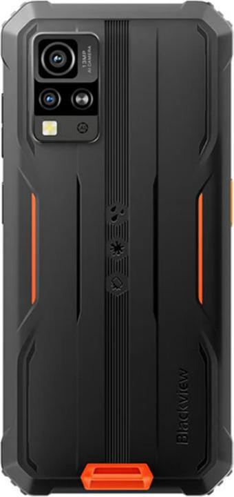 Actual product image Blackview BV4800 Pro (Dual Sim - 6.56" - 128 GB, 4 GB RAM) Orange (128 GB, Orange, 6.56", Dual SIM)