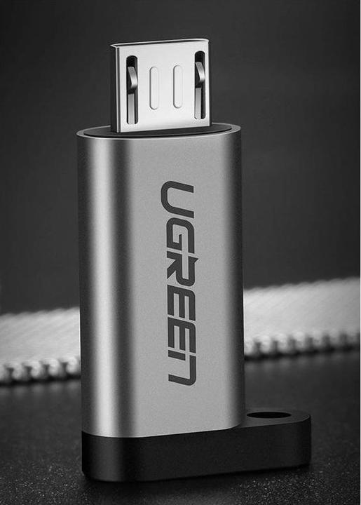 Actual product image Ugreen Micro USB to USB-C Adapter (Micro USB, USB Type C)