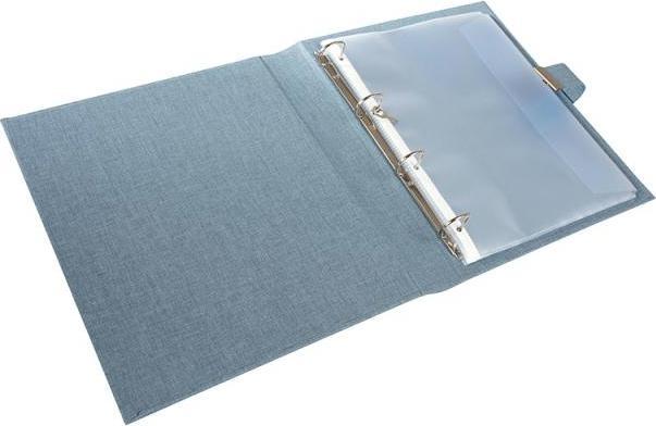 Actual product image Goldbuch Document folder Summertime blue-grey, 4-ring mechanism (1 x)