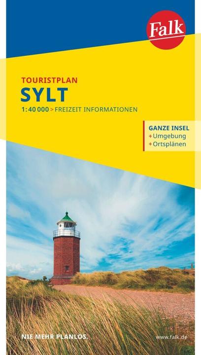 Produktbild Falk Touristplan Sylt 1:40 000