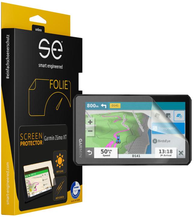 Immagine prodotto Smart Engineered se Pellicola protettiva 3D Navi antiriflesso (PU 2) per Garmin Zumo XT
