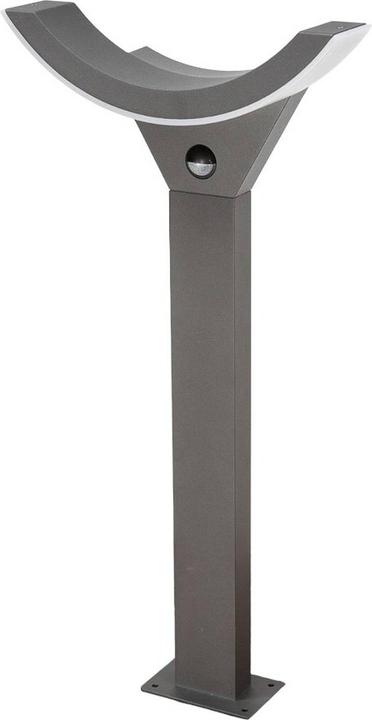 Produktbild Lucande Half Aussen Garten Leuchte w/Sensor Graphite (550 lm, IP54)