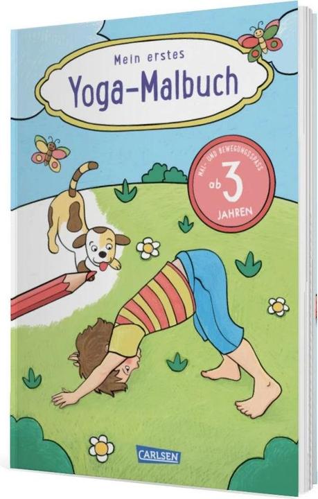 Actual product image My First Yoga Colouring Book