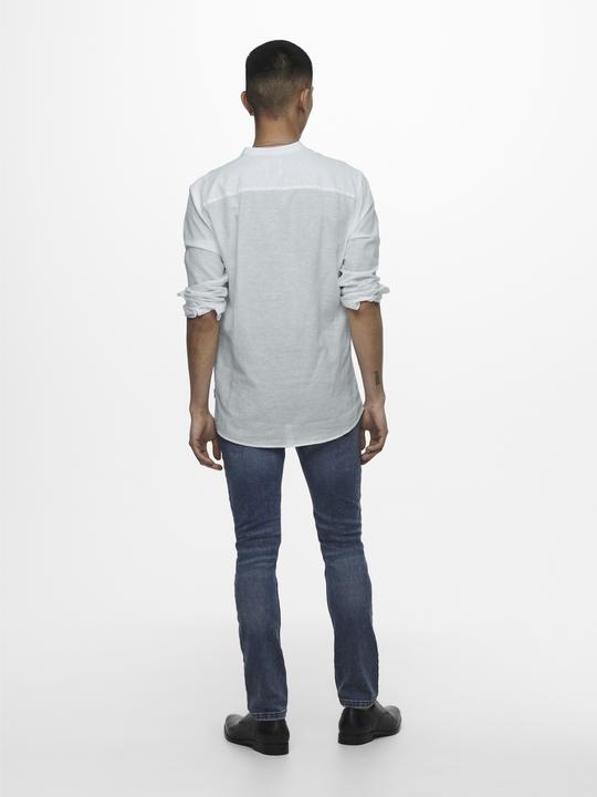 Produktbild Only & Sons Onscaiden Life Ls Solid Linen Mao Noos (XXL)