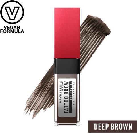 Actual product image Maybelline New York Tattoo Brow 36H Styling Gel (260 Deep Brown)