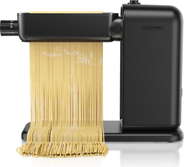 Actual product image Arendo Elektrische Nudelmaschine, Pasta Maker, 5 Stärken, 120 W, Nudelwalze und 2x Pasta-Schneideinsätze