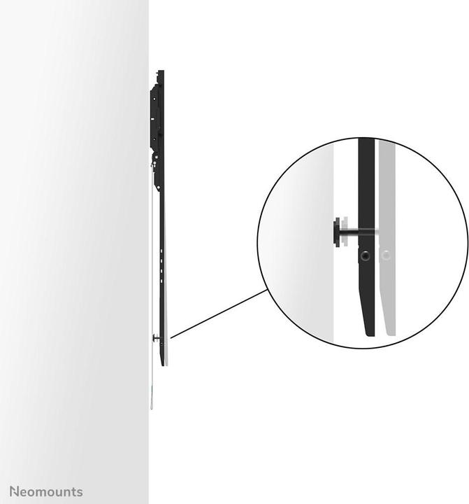 Actual product image Neomounts Wall mount 500x800mm 100kg/50-98"/fix/black/portrait format (Wall, 98", 100 kg)