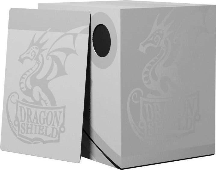 Produktbild Arcane Tinman Rangement pour Cartes - Deck Box Dragon Shield Double Shell : Revised Ashen (Blanc/Noir)