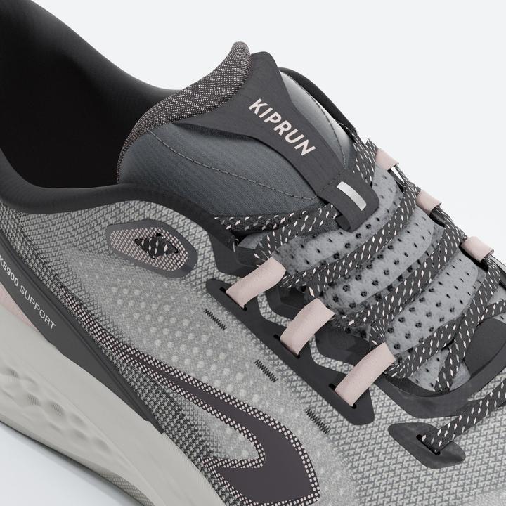 Image du produit Kiprun Laufschuhe Damen - KS900 Support schwarz/rosa (37)