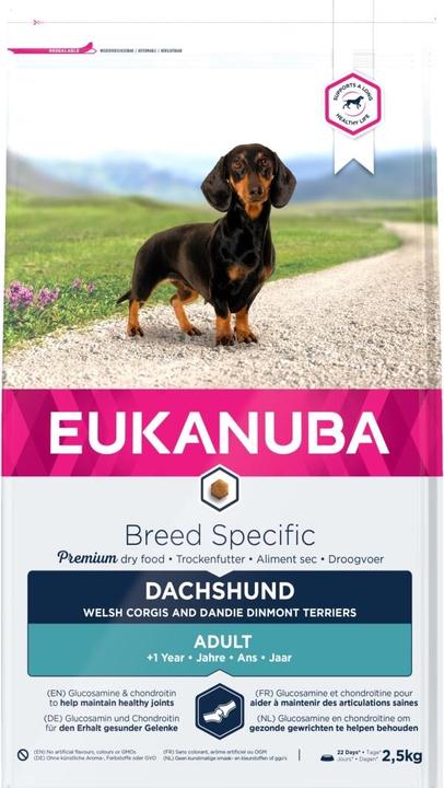Immagine prodotto Eukanuba Euk Bassotto 2,5 kg (1 pz., 2000 g)