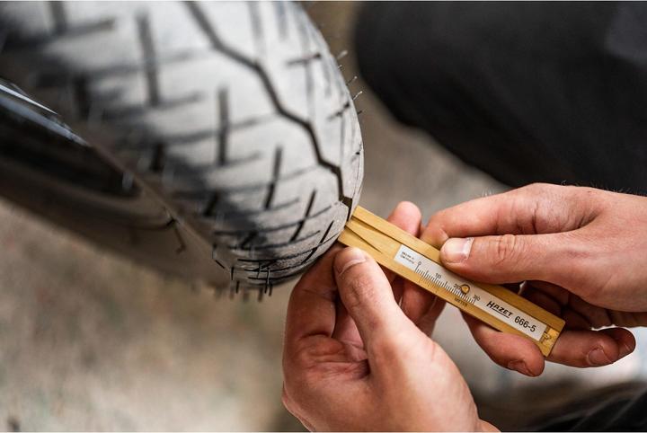 Actual product image HAZET Tyre tread depth gauge 666-5