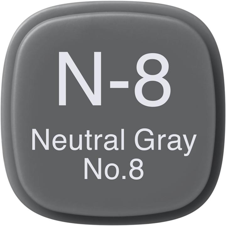 Produktbild Copic Grafikmarker Classic Typ N - 8 (N-8 - Neutral Gray No.8, 1 x)