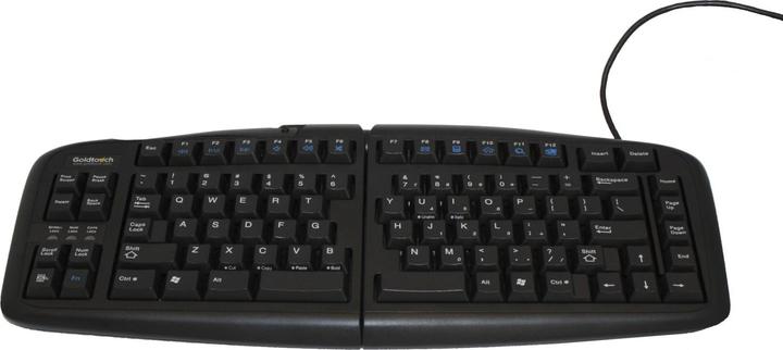 Actual product image Bakker Elkhuizen Goldtouch Adjustable V2 (DE, Cable)