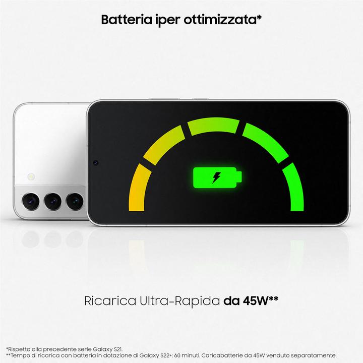 Image du produit Samsung Galaxy S22+ (128 Go, Phantom White, 6.60", Double SIM, 50 Mpx, 5G)