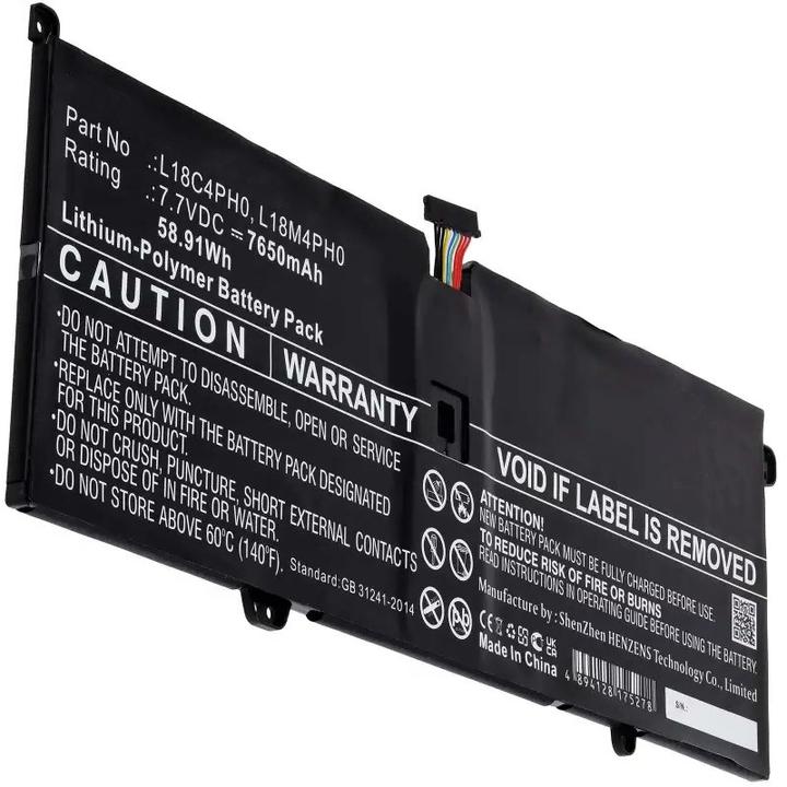 Produktbild AccuCell Akku Lenovo Yoga C940-14IIL Typ L18C4PH0 (7650 mAh)