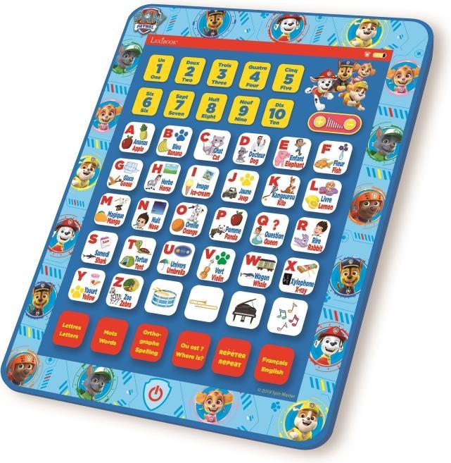 Produktbild Lexibook Paw Patrol Bilinguales zweisprachiges Lerntablet Englisch/Französisch (Englisch, Französisch)