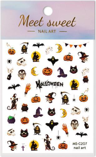 Image du produit Nagellack24 Nail Art Sticker Adhésif Mix Halloween