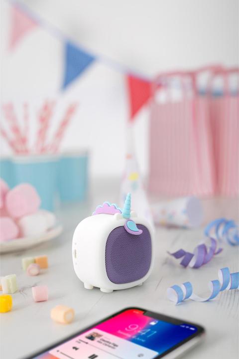 Produktbild KitSound Boogie Buddy Portable Bluetooth Speaker Unicorn