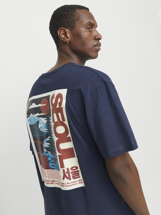 Produktbild Jack & Jones Gedruckt Rundhalsausschnitt T-shirt T-shirt (XS)