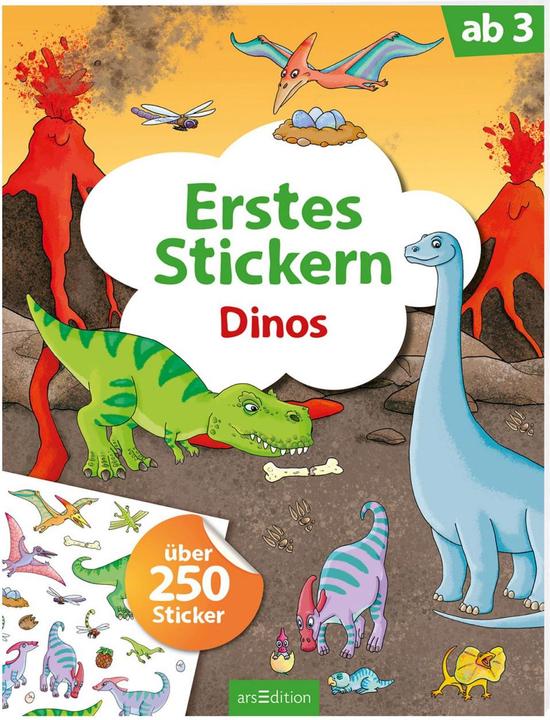 Actual product image First Sticker Dinos