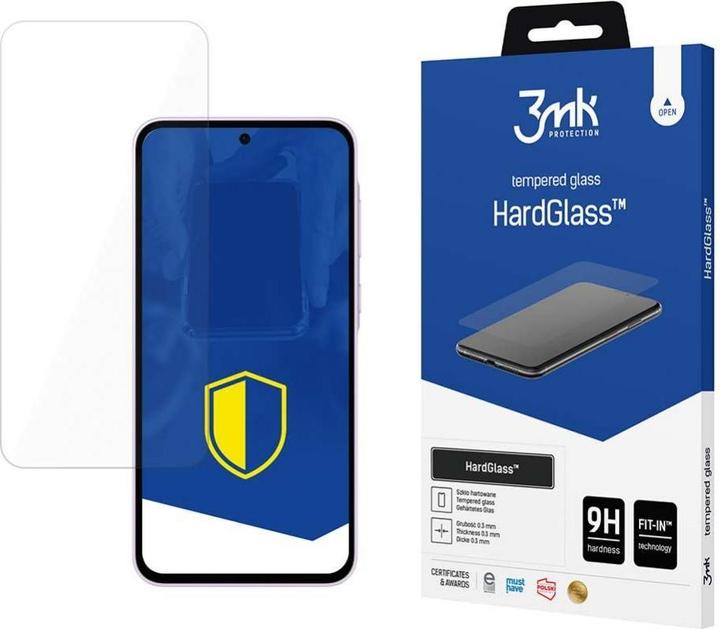 Actual product image 3MK HardGlass (1 Piece, Samsung Galaxy A35, Samsung Galaxy A55)