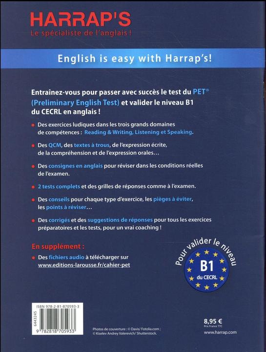 Produktbild Pass the Cambridge preliminary English test (Französisch, Styles Naomi, 2024)
