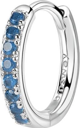 Produktbild Brosway Stylish round single earrings Fancy Freedom Blue FFB81 (925 Silber)