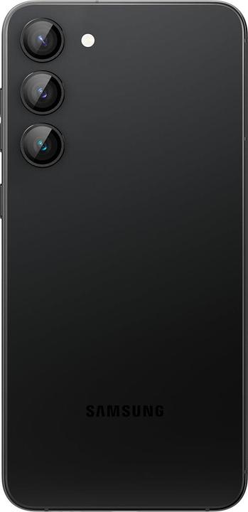 Actual product image Spigen Optics Pro Camera Sam S23/S23+ 2szt./2pcs czarny/black AGL05962 (2 Piece, Samsung Galaxy S23+, Samsung Galaxy S23, Samsung Galaxy S24+)
