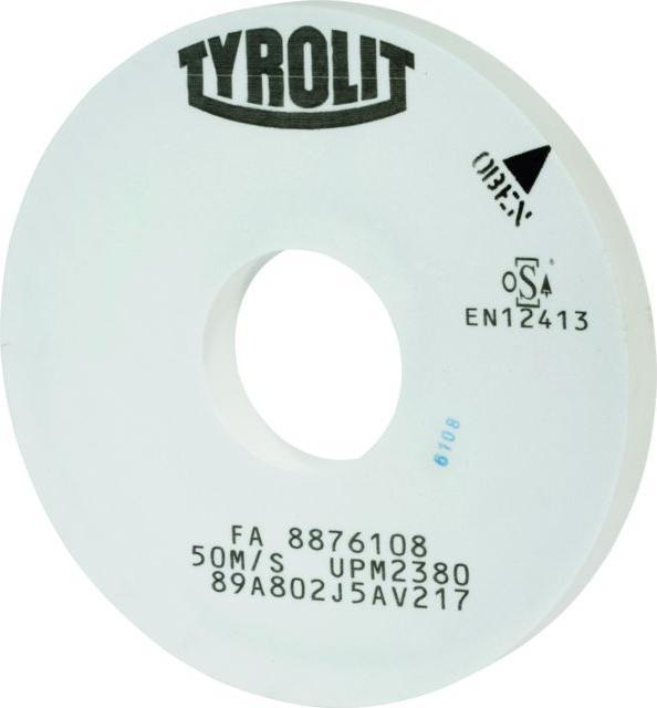Immagine prodotto Tyrolit Disco per rettifica cilindrica esterna di precisione DxDxH (mm), 400x30x127