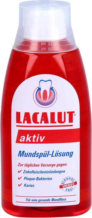 Productafbeelding Dr. Theiss Lacalut actieve mondspoeling, 300 ml oplossing (300 ml, Mondwater)