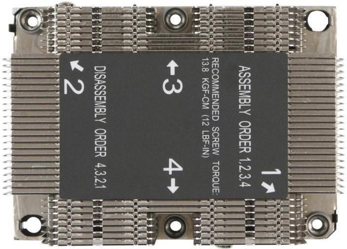 Image du produit Supermicro SNK-P0068PS : Refroidisseur de CPU 2U (64 mm)