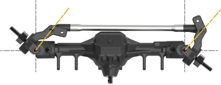 Produktbild Hobbytech Scale Crawler CRX2 Chassis Bausatz, 1:10 (Kit)