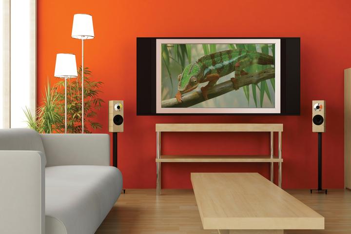 Actual product image Peerless Wall bracket SF640P Max load 68 kg VESA 400 x 400mm Colour Black (P) (Wall, 50", 68 kg)